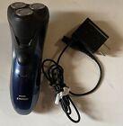 Philips Norelco AT620/81 Cordless Electric Shaver Black & Midnight Blue mens