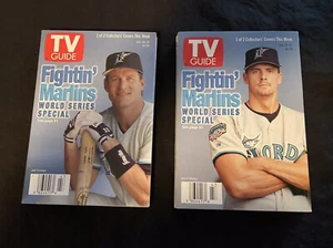 TV GUIDE FIGHTIN’ FLORIDA MARLINS 25. OKTOBER 1997 Jeff Conine & Kevin Brown (2) - Bild 1 von 1