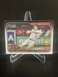 2024 Topps Series 1 Corbin Carroll #156 Rookie Cup Arizona Diamondbacks - MLB - Bild 1 von 4
