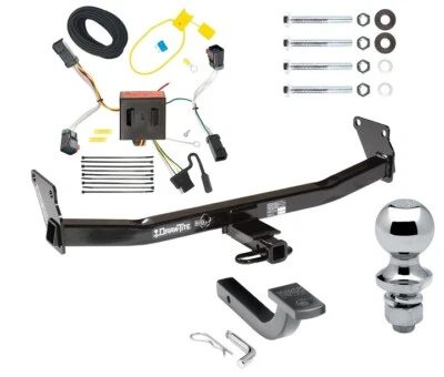 Trailer Tow Hitch For 11-17 Jeep Compass Old Body Style w/ Wiring + 1-7/8" Ball - Image 1 of 4