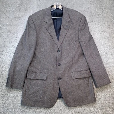 Blazer Hardy Amies Para Hombres 42L Gris Seda Lana Traje Chaqueta Abrigo Deportivo Foto 1 de 4