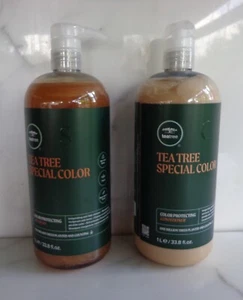 Paul Mitchell Tea Tree Special Color Shampoo and Conditioner Liter/33.8 oz Duo - Picture 1 of 5