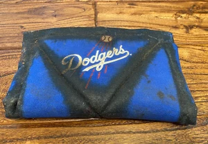 Los Angeles Dodgers 2020-2023 Game Used Pine Tar Rag On Deck Circle Heavy Use - Picture 1 of 7