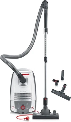 SEVERIN Bodenstaubsauger mit Beutel, leistungsstarker Staubsauger 360° Rollen - Bild 1 von 4