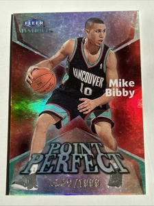 1999-00 Fleer Mystique Point Perfect /1999 Mike Bibby #1PP - Picture 1 of 2