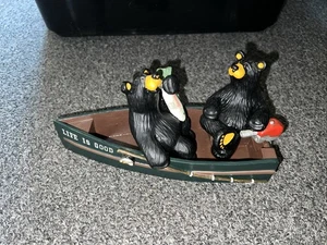 Bearfoots by Jeff Fleming Life Is Good Bears Fishing “S.S. Goodlife” #700 - Picture 1 of 6