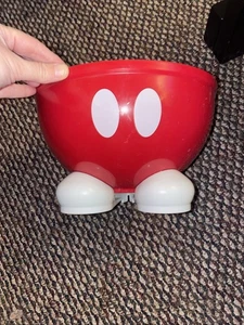 Vintage Disney's MICKEY MOUSE 10.5" Popcorn Or Candy Bowl - Picture 1 of 5