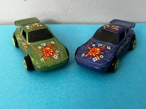 Lote 2 Reveladores Sueltos Hot Wheels Porsche 930 Verde y Azul - Imagen 1 de 9
