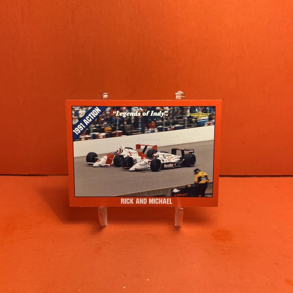 1992 Collegiate Collection Legends of Indy Michael Andretti HOF 42 NM🦄 - Image 1 of 2