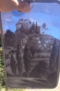 Superbe gravure sur verre signée | Bon état - Picture 1 of 2