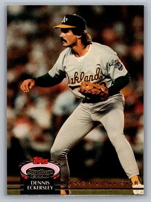 1993 Stadium Club Murphy #179 Dennis Eckersley - Image 1 of 2