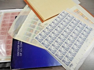 EE. UU., Cara de franqueo como nueva $300+, acumulación de hojas como nuevas y otros múltiplos de - Imagen 1 de 24