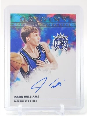 JASON WILLIAMS 2021-22 ORIGINS NBA LEGENDARY AUTOGRAPHS KINGS AUTOGRAFADO Q0071 - Imagem 1 de 2
