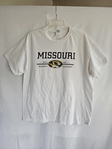 Missouri Tigers University of Missouri Gildan Camiseta XL Algodón Pesado Colegial - Imagen 1 de 9