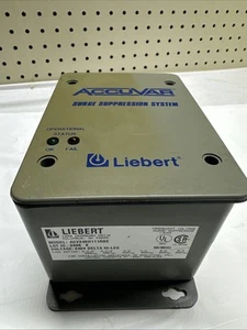 ACCUVAR LIEBERT 240 V SURGE SUPPRESION SYSTEM ACV240H111RKE ~ SEE INFO - Picture 1 of 8
