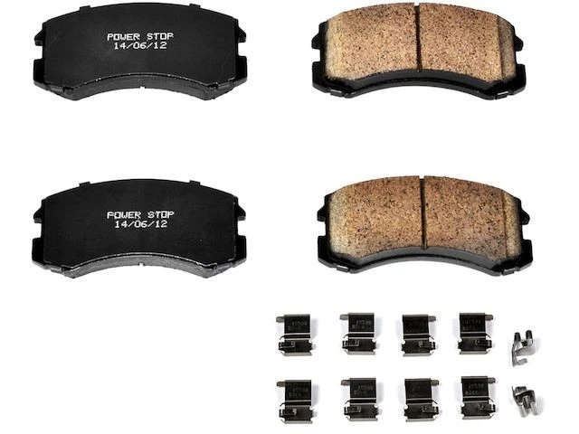Front Brake Pad Set 94RXSJ94 for Mitsubishi Lancer 2002 2003 2004 2005 2006 2007 - Image 1 of 1