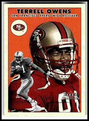 2000 Fleer Tradition #55 Terrell Owens - Image 1 of 2