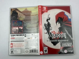 Aragami Shadown Edition (Nintendo Switch, 2019) CIB Completo, Probado - Imagen 1 de 4