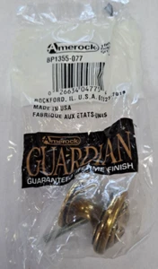 AMEROCK BP1355-077 1 - 1/4" Eichenblatt Knopf Messing brüniert - Bild 1 von 3