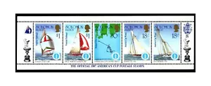 SOLOMON IS, # 8, MNH,1987, America's Cup, ITALIA ITALY 1987, TRUE NORTH CANADA - Picture 1 of 1