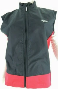 Pearl Izumi Womens Black Red Cycling Vest Size Medium Fleece Lined Polyester - Picture 1 of 9