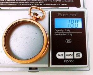 16s Repeater 14K Solid Gold Partial Pocket Watch Case. Rare - Picture 1 of 12