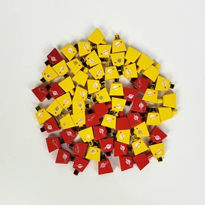 Lot of 63 Lego Classic Spaceman Torso Old Style 1980s Vinatge Minifigure - Picture 1 of 2