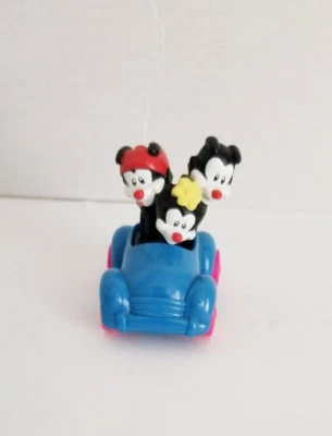 WARNER BRO. Carl's Jr Animaniacs 1998 juguete de comida para niños Yakko Wakko Dot Car de colección Foto 1 de 4