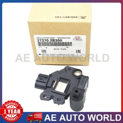 373702B300 Voltage Regulator 3PIN For 2011-2019 Hyundai Elantra Veloster KIA Rio - Image 1 of 4