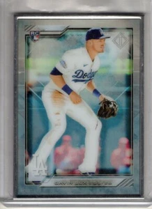 2020 Bowman Transcendent Icons GAVIN LUX RC Silver Framed 045/100 Topps #49 - Picture 1 of 1