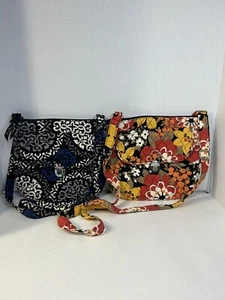 Vera Bradley Hipster Saddle Bags Lot Of 2 - Picture 1 of 14