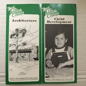East LA College ELAC 2 Brochures 1970s to 1980s - Picture 1 of 2