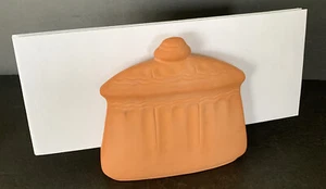 Ikea Pottery Terra Cotta Napkin or Letter Holder Desk Organizer Unique - Picture 1 of 9
