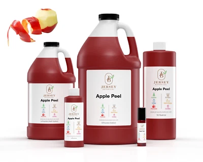 JERSEY BOTANICAL Apple Peel Fragrance Oil For Candle, Soap Making Incense 100% Pure Grade Bulk