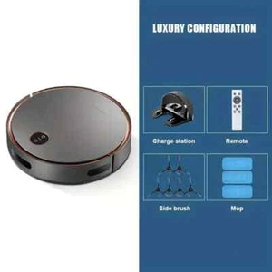 NEW 3 IN 1 ROBOT VACUUM CLEANER SWEEPER MOPPING MACHINE REMOTE CONTROL AUTO DOCK - Picture 1 of 12