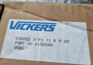 VICKERS CVGPC1-3-P3-T1-B-A-20 01-156209 SLIP IN CARTRIDGE VALVE (IN19S3B4) - Imagen 1 de 3