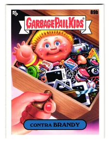 Contra Brandy 2020 Garbage Pail Kids Junk Drawer Parody Sticker - Picture 1 of 2