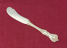 Reed and Barton Sterling Silver MARLBOROUGH Flat Butter Knife Monogram "M"