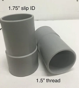 Hose Cuffs / Fittings / Ends / Connectors / Swivels- 1.75” Slip - 1.5” ID Hose - Picture 1 of 1