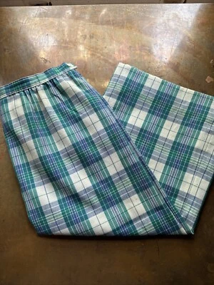 Vintage Pendleton Skirt Madras Plaid Size 10 Medium "Country Sophisticates" - Image 1 of 4