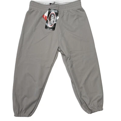 Pantalones de béisbol softbol gris atléticos para bicicleta talla juvenil XL cintura real 28-30 Foto 1 de 4