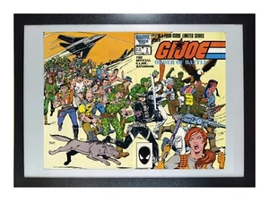 G.I.Joe Order of Battle 2 Comic Cover Poster - 11x17" Gerahmt Original Wraparound - Bild 1 von 12