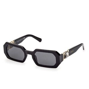 SWAROVSKI SK349 01A Black Rectangular Plastic Sunglasses Frame 50-22-140