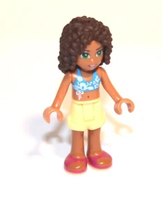LEGO® Friends Figur: Emma gelbe Shorts blues Top aus 41008 NEU  - Picture 1 of 1