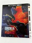 Godzilla vs Kong 4K UHD Blu-ray Movie BD 1-Disc All Region Box Set