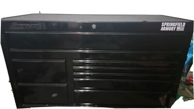55" 9 drawer double-bank classic series roll cab with power drawer.  - Image 1 of 4