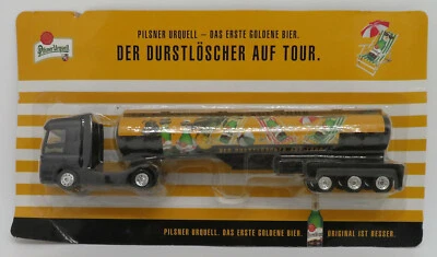 GRELL HO 1/87 CAMION CITERNE TRUCK TRAILER MB ACTROS BEER PILSNER URQUELL BOX - Photo 1/4