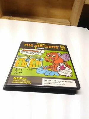 The Jar Game & Chaos (1982) - Atari Computer 400/800/XE/XL - Cassette - New! - Image 1 of 4
