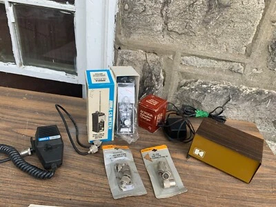 Mura CBM-10 CB Meter & DX-116Mic Kustom Model 500 Power Supply Archer UHF & More - Image 1 of 4