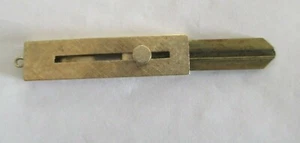 14K Gold House Key Pendant     Key slides in & out        12.60 Grams - Picture 1 of 10
